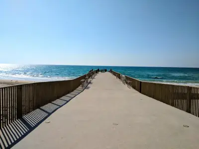 על המזח
