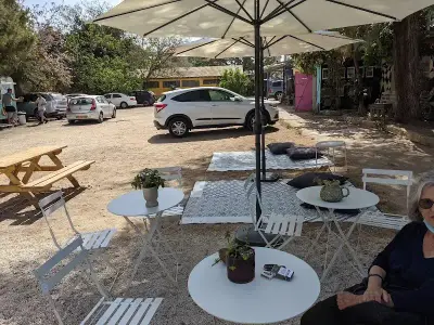 בלומס עגלת קפה