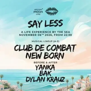 NEW BORN x CLUB DE COMBAT • FRIDAY OPEN AIR: תמונת האירוע