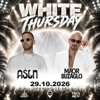 WHITE THURSDAY - MAOR BUZAGLO x ASLN: תמונת האירוע