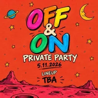 Off & On: event poster