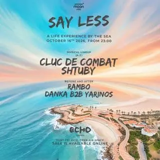 SHTUBY x CLUB DE COMBAT • FRIDAY MOON OPEN AIR: תמונת האירוע