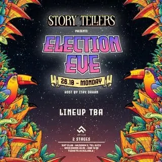 STORY TELLERS : ELECTION EVE: תמונת האירוע