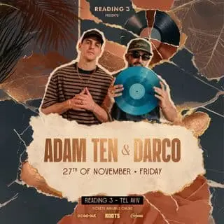 ADAM TEN • DARCO | READING 3: תמונת האירוע
